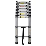 Kép 3/7 - AWTools létra, teleszkópos, alumínium, 150kg, 3.8m, 13 fok