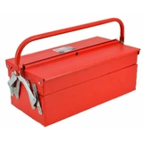 Kép 1/2 - AWTools szerszámosláda, acél, 53x22x16cm, 3 rekesz