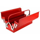 Kép 2/2 - AWTools szerszámosláda, acél, 43x22x22cm, 5 rekesz