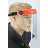 Kép 2/2 - AWTools arcvédő plexi, állítható, narancssárga