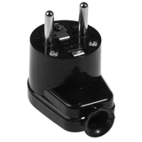Kép 2/5 - AWTools WT-16 dugóvilla, földelt, hajlított, fekete, 230V, 16A, 10db