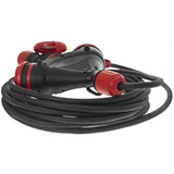 Kép 2/3 - AWTools hosszabbító elosztó, 3 utas, 230V,  4000W, 16A, 3x2.5mm, 10m