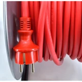 Kép 4/4 - AWTools HD Line hosszabbító kábeldobbal, 230V, 3680W, 16A, 3x2.5mm, 50m, piros