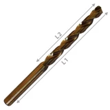 Kép 2/2 - Abraboro HSS-Co fémcsigafúró 1x34/12mm