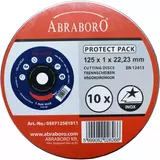 Kép 2/2 - Abraboro Chili INOX Blue Edition fémvágó korong, 125x1.0x22mm, 10db