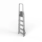 Kép 3/4 - Abru háztartási létra 4 fokos, 1.54m