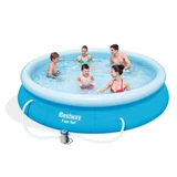 Kép 2/4 - Bestway Rodosz felfújható peremű medence, 3.66x0.76m