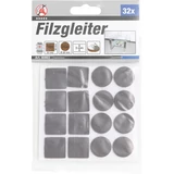 Kép 2/2 - BGS-80863 Filc alátét, barna 32db