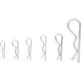 Kép 2/3 - BGS-88134 Rugós sasszeg készlet (1,2-3,0mm) 48 darabos