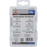 Kép 3/3 - BGS-88134 Rugós sasszeg készlet (1,2-3,0mm) 48 darabos