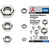 Kép 1/4 - BGS-8068 Anyacsavar-készlet (M3-M10) 150 darabos