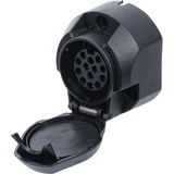 Kép 1/4 - BGS-80964 Utánfutó elektromos csatlakozó aljzat, 13 pólusú