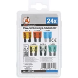 Kép 4/4 - BGS-88154 Autós biztosíték készlet, 24 darabos