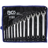 Kép 1/8 - BGS 1195 csillag-villáskulcs készlet, 1/4“-15/16“, 12db