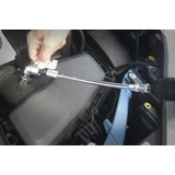 Kép 5/6 - BGS-4845 Flexibilis sarokadapter-hosszabbító 6,3mm (1/4") 310mm