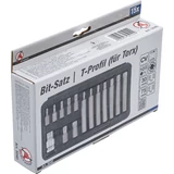 Kép 6/6 - BGS-5040 Torx behajtófej készlet, külső hatszögletű kulcsnyílású hajtás 10mm (3/8") 15 darabos