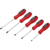 Kép 1/3 - BGS-35835 Csavarhúzó készlet, lapos/csillag 5 darabos