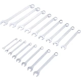 Kép 2/4 - BGS-30302 Csillag-villáskulcs-készlet, hajlított 8-27mm (17 darabos)