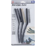 Kép 4/4 - BGS-3079 Kefekészlet 225mm, 3 darabos