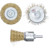 Kép 2/4 - BGS-50903 Acélhuzalkefe készlet, 25-50mm (3 darabos)