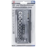 Kép 5/5 - BGS-20802 Sarokcsavarozó készlet 6,3mm (1/4&quot;) 26 darabos