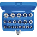 Kép 4/6 - BGS-2152 Gear Lock Dugókulcskészlet 12,5 mm (1/2&quot;) 19 darabos