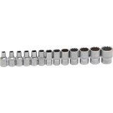 Kép 2/3 - BGS-2269 Dugókulcskészlet 6,3mm (1/4&quot;) 4-14mm, 13 darabos