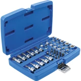 Kép 2/6 - BGS-5021 Behajtófej- és dugókulcsbetét-készlet, T-profil 10mm (3/8") 34 darabos