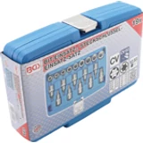 Kép 2/2 - BGS-5100 Behajtófej/dugókulcskészlet 12,5mm (1/2") | E-profil/T-profil, 19 darabos
