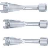 Kép 3/4 - BGS-8450 Vezetékkulcs készlet, nyitott 12,5mm (1/2&quot;) 14-17-19mm