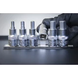 Kép 3/4 - BGS-8887 Behajtófej-készlet 12,5mm (1/2") belső hatszögletű 6-14mm, 6 darabos