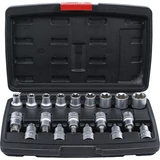Kép 1/6 - BGS-95100 Torx és E-profilú dugókulcskészlet (1/2") 19 részes