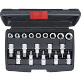 Kép 4/6 - BGS-95100 Torx és E-profilú dugókulcskészlet (1/2") 19 részes