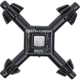 Kép 2/3 - BGS-8625 Tokmánykulcs, univerzális 4-5,5-6-7 mm