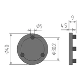 Kép 2/2 - BGS-1119-1 Fék dugattyú adapter, VW Passat 2009