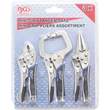 Kép 3/3 - BGS-4499 Grippfogó készlet, mini 3 darabos