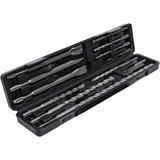 Kép 2/7 - BGS-2005 Kalapács-, fúró- és vésőkészlet SDS-szárral, keményfém hegy 5-20mm (12db)