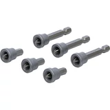 Kép 1/4 - BGS-50406 Behajtófej készlet mélységi ütközővel, gipszkarton lapokhoz 6,3mm (1/4")  PH2, 6db