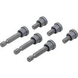 Kép 2/4 - BGS-50406 Behajtófej készlet mélységi ütközővel, gipszkarton lapokhoz 6,3mm (1/4")  PH2, 6db