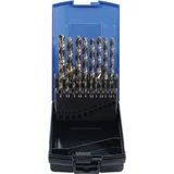 Kép 1/5 - BGS-9297 Spirálfúró készlet HSS-G M35 (1-10mm) 19 darabos