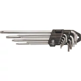 Kép 1/4 - BGS-793 Derékszögű kulcs készlet, extra hosszú (Torx) T10-T50, 9 darabos