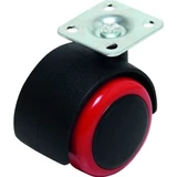 Kép 1/3 - BGS-80336 Kerék fekete/piros 50 mm