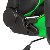 Kép 3/3 - Bemada gamer szék párnával, zöld