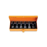 Kép 1/2 - Beta 720TX/C6 6 részes 1/2&quot; gépi Torx® dugókulcs készlet fémdobozban