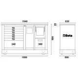 Kép 4/5 - Beta C39SM speciális szerszámkocsi Racing SM