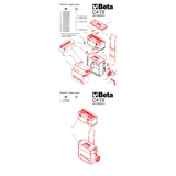 Kép 5/5 - Beta C41S kétmodulos gurulós szerszámosláda