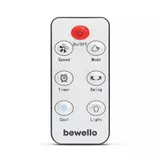 Kép 7/8 - Bewello mobil léghűtő ventilátor és párásító, LED-es, 220-240V, 3.5L
