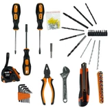 Kép 4/6 - Black 12064 akkus fúró csavarozó szerszámkészlet 18V, 1300W, 53db-os