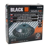Kép 4/4 - Black 53091 fonott drótkorong fűkaszára 150x25.4mm
