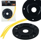 Kép 1/4 - Black 53056 fűkasza damilfej lemez, 1damilfej+6 damil